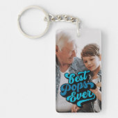 Beste Poppen ooit | Foto opa Sleutelhanger (Voorkant)