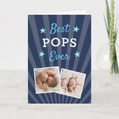 Beste Poppen ooit | Foto Vaderdag Kaart (Voorkant)