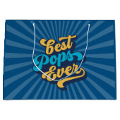 Beste Poppen ooit Vaderdag Groot Cadeauzakje (Voorkant)