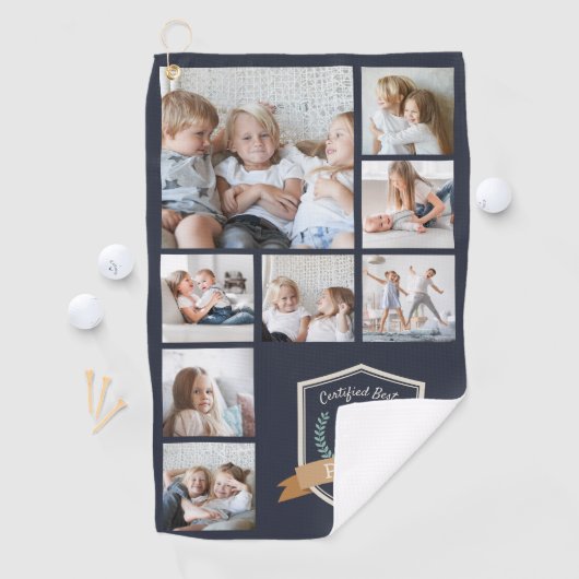 Beste Poppen op transactiebasis | Fotocollage Golfhanddoek (Insitu)