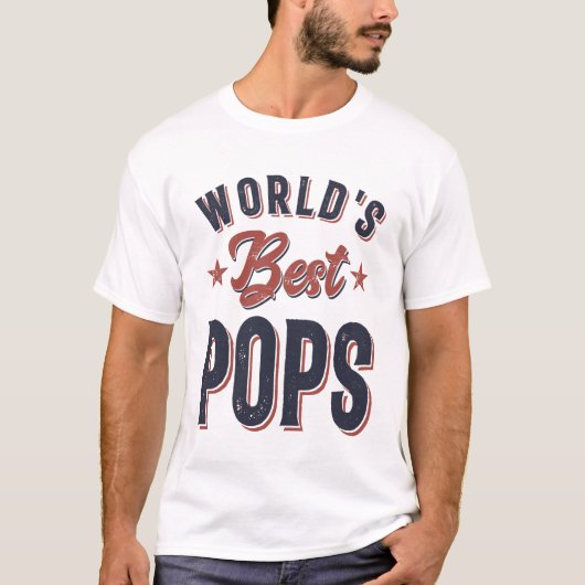 Beste Poppen ter wereld | vader opa Gift T-shirt (Voorkant)