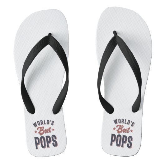 Beste Poppen ter wereld | vader opa Gift Teenslippers (Voetbed)
