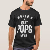 Beste Poppen van de wereld ooit | Grootvader Gift T-shirt (Voorkant)