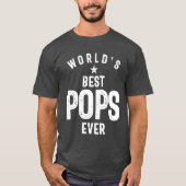 Beste Poppen van de wereld ooit | Grootvader Gift T-shirt (Voorkant)