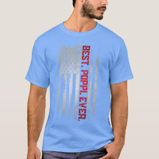 Beste Poppi Ooit Amerikaanse Vlag Poppi jongen T-shirt