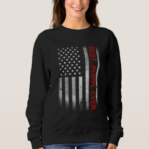 Beste Poppi ooit  Amerikaanse vlag voor pap Trui
