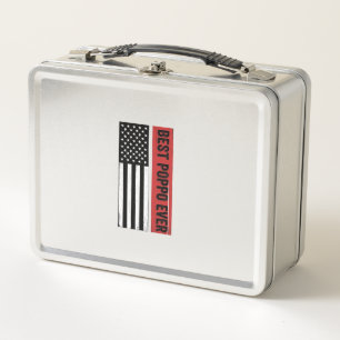Beste Poppo Ooit Patriottische Vlag Vintage Grafis