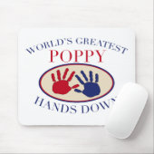 Beste Poppy Hands Down Muismat (Met muis)