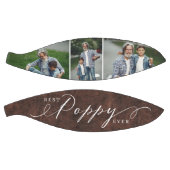 Beste Poppy Ooit Leer Vaders Dag Fotocollage Basketbal (Panelen)