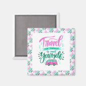 Beste populaire boodschap voor de elegante moderne magneet (Voorkant / Achterkant)