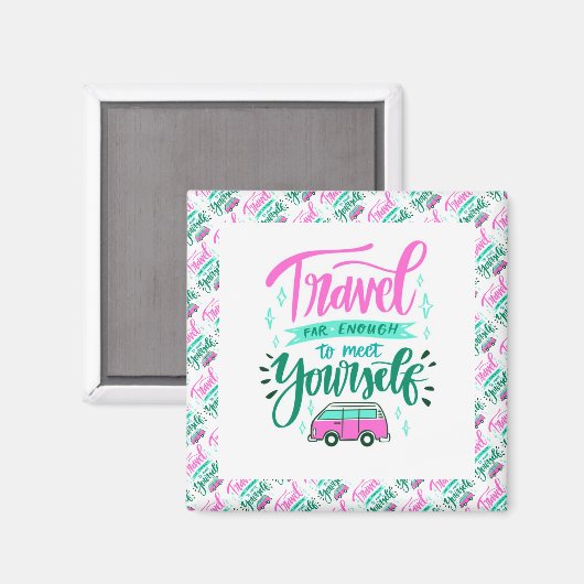 Beste populaire boodschap voor de elegante moderne magneet (Voorkant / Achterkant)