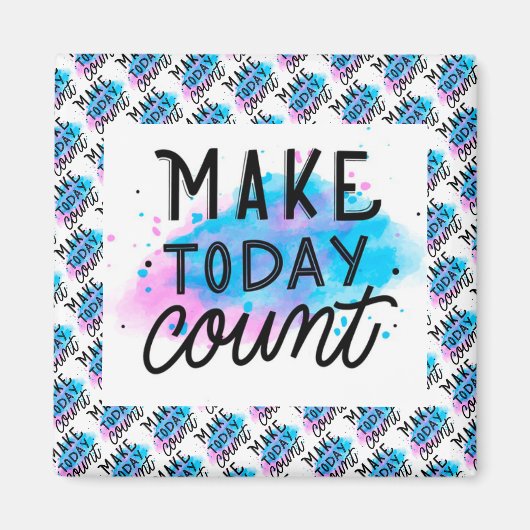 Beste populaire boodschap voor de elegante moderne magneet (Voorkant)