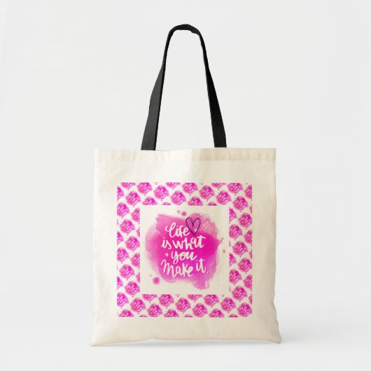 Beste populaire boodschap voor de elegante moderne tote bag (Voorkant)