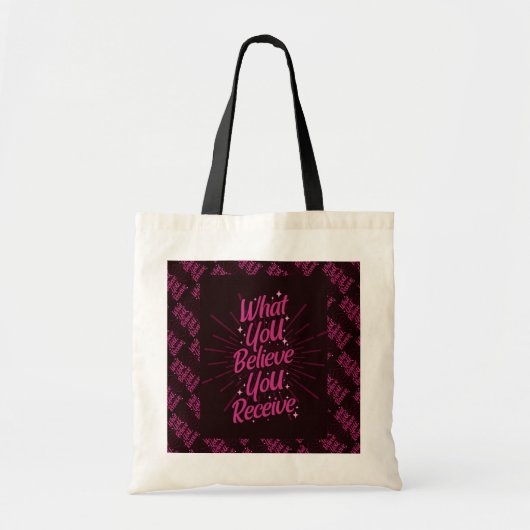 Beste populaire boodschap voor de elegante moderne tote bag (Voorkant)