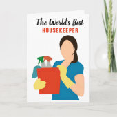 Beste portier ter wereld bedankkaart (Voorkant)