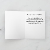 Beste portier ter wereld bedankkaart (Binnen)