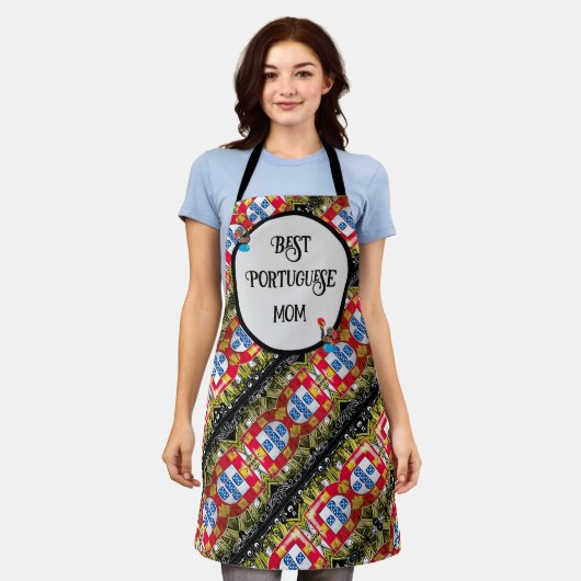 Beste Portugese moeder Schort (Gedragen)