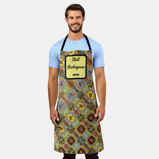 Beste Portugese moeder Schort (Gedragen)