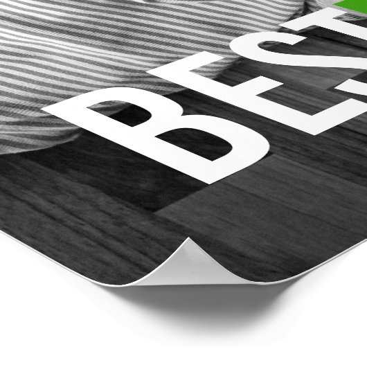 Beste Poster voor papa ooit (Hoek)