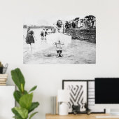 BESTE POSTERS - BEACH MODE 1918 - VINTAGE POSTER (Thuiskantoor)