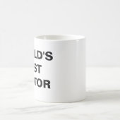 Beste predikant ter wereld koffiemok (Center)