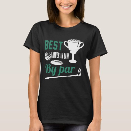 Beste priester van Par Golf Golfer Gift T-shirt (Voorkant)