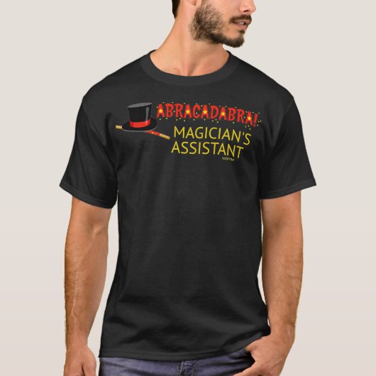 Beste prijs Abracadabra MagiciAssistant T_1 T-shirt (Voorkant)