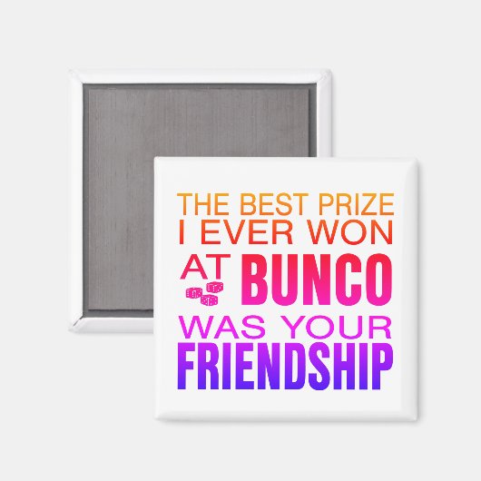 Beste prijs Bunco Magneet (Voorkant / Achterkant)