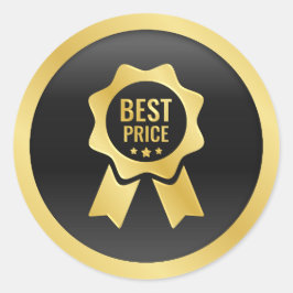 Beste Prijs Sale Ronde Sticker