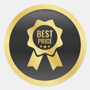Beste Prijs Sale Ronde Sticker