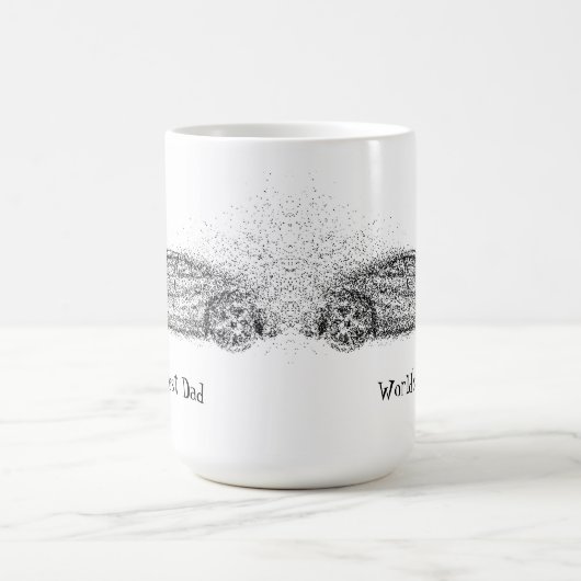 Beste prijs voor vader van auto Voertuig World Koffiemok (Center)