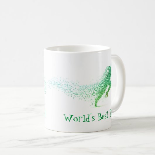 Beste prijs voor vader van Runner World Koffiemok (Voorkant rechts)