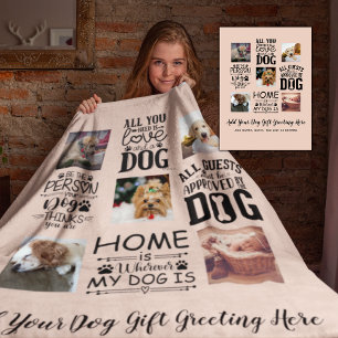 BESTE PRIJZEN! HUISDIEREIGENAREN OFFERTE FOTOCOLLA FLEECE DEKEN