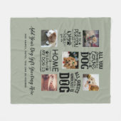 BESTE PRIJZEN! HUISDIERENEIGENAREN OFFERTE FOTOCOL FLEECE DEKEN (Voorkant (Horizontaal))