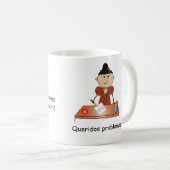 "Beste problemen, mijn God is groter dan jij!" Mok (Voorkant rechts)