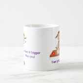 "Beste problemen, mijn God is groter dan jij!" Mok (Center)