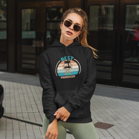 Beste producent - Retro Hoodie
