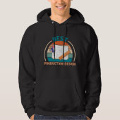 Beste Productieontwerp - Retro Hoodie (Voorkant)