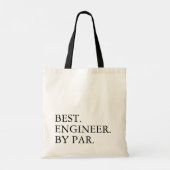 Beste Professionele Initiaal Naam Custom Daily Tote Bag (Achterkant)