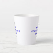 Beste programmeur ooit - Werelds beste codeur Pres Latte Mok (Voorkant)