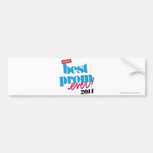 Beste Prom-server - Aqua Bumpersticker