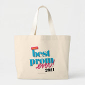 Beste Prom-server - Aqua Grote Tote Bag (Voorkant)
