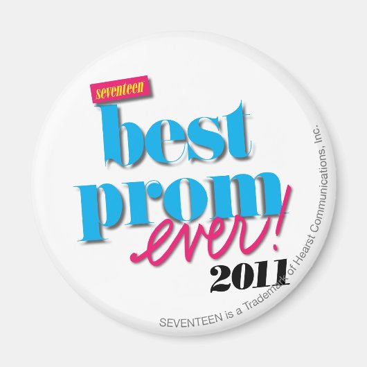 Beste Prom-server - Aqua Magneet (Voorkant)