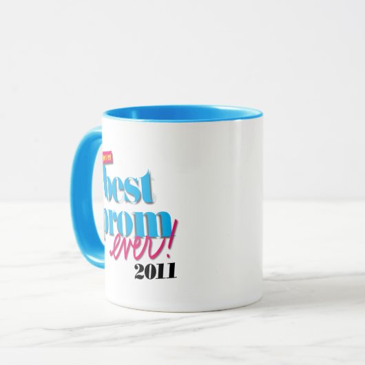 Beste Prom-server - Aqua Mok (Voorkant links)