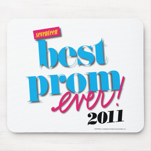 Beste Prom-server - Aqua Muismat (Voorkant)