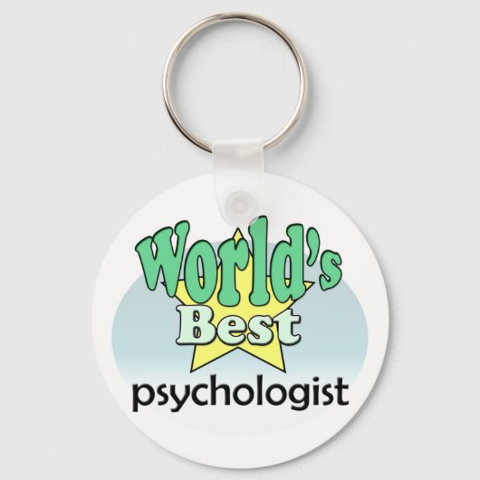 Beste psycholoog ter wereld sleutelhanger (Voorkant)