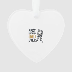 Beste Pucking Vader Ooit Hockey Vader Shirt Ontwer Ornament