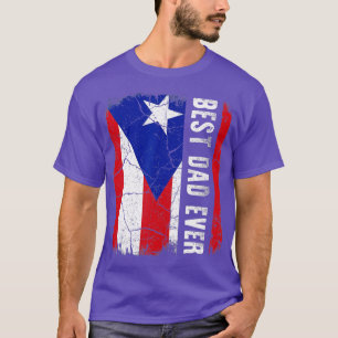 Beste Puerto Ricaanse vader ooit Puerto Rico Papa T-shirt