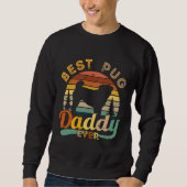 Beste Pug Daddy Ever Retro  Classic T-shirt (Voorkant)