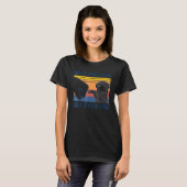 Beste pug mam ooit hond moeder moeders t-shirt (Voorkant volledig)
